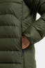 Didriksons Womens Tejla Parka Jacket Deep Green