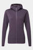 Mountain Equipment Womens Apiro Hooded Fleece Jacket Nightshade