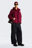 The North Face Womens Cragmont Snap Front Fleece Jacket  Burgundy Crush