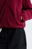 The North Face Womens Cragmont Snap Front Fleece Jacket  Burgundy Crush