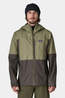 Patagonia Mens Boulder Fork Rain Jacket Forge Grey W/River Rock Green