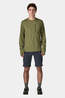 Patagonia Mens Capilene Cool Sun Long Sleeve T-Shirt  Caper Green - Buckhorn Green X-Dye