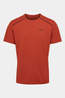 Rab Mens Force T-Shirt Tuscan Red