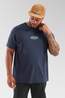 Patagonia Mens '95 Oval Logo T-Shirt New Navy: Kaleido