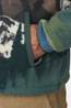 Ayacucho Mens Stonecrop Full Zip Fleece Orange Rust Pattern