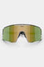 Bliz P001 Sunglasses Transparent White - Green