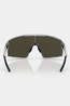Bliz P001 Sunglasses Transparent White - Green