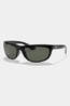 Ray-Ban Balorama Sunglasses Polished Black - G-15 Green Polarised