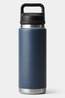 Yeti Rambler With Chug Cap Drinks Bottle - 26oz / 769ml Navy