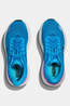 Hoka Womens Bondi 9 Shoes Skyward Blue/Neon Fuchsia