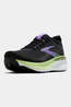 Brooks Womens Adrenaline GTS 25 Shoes Black/Blackened Pearl/Purple
