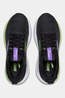 Brooks Womens Adrenaline GTS 25 Shoes Black/Blackened Pearl/Purple