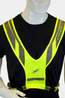 Fitletic Glo Mesh High Vis Vest Yellow/Silver