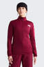 The North Face Womens Mistyescape Fleece Jacket  Burgundy Crush