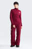 The North Face Womens Mistyescape Fleece Jacket  Burgundy Crush