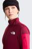 The North Face Womens Mistyescape Fleece Jacket  Burgundy Crush