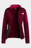 The North Face Womens Mistyescape Fleece Jacket  Burgundy Crush