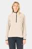 Picture Womens Weavy Quarter Zip Fleece  Pure Cashmere