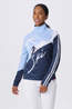 Krimson Klover Womens Sunburst Base Layer Top Chambray Blue