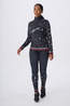 Krimson Klover Womens Winter Apres Base Layer Top  Black