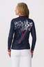 Krimson Klover Womens Ariel Base Layer Top Navy/Red