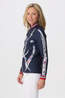 Krimson Klover Womens Ariel Base Layer Top Navy/Red