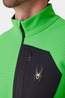 Spyder Mens Bandit Half Zip Fleece Strobe Green