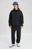 Burton Mens SpaceCloud Pullover Hoodie  True Black Heather