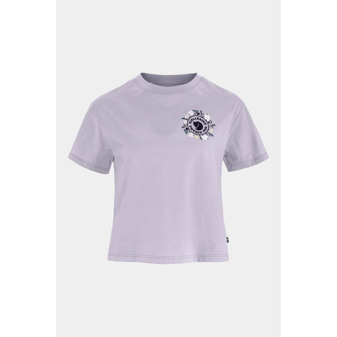 Womens Fjällblomster Logo T-Shirt