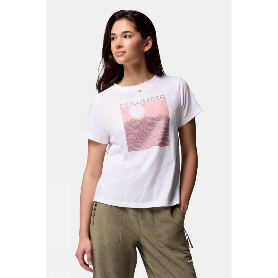 Womens Rolling Bend Graphic T-Shirt