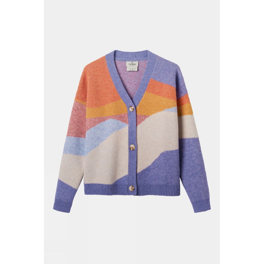 Womens Scenic Recycled Knitted Cardigan