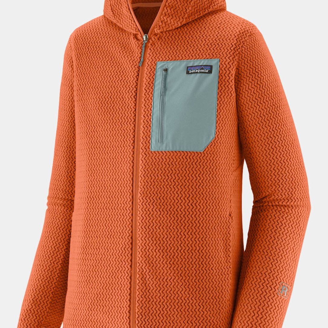 Mens R1 Air Full-Zip Hoodie Fleece Jacket