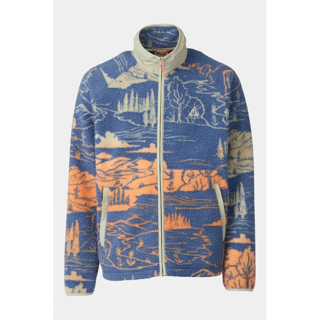 Mens Coastal Camp Full Zip Sherpa Fleece