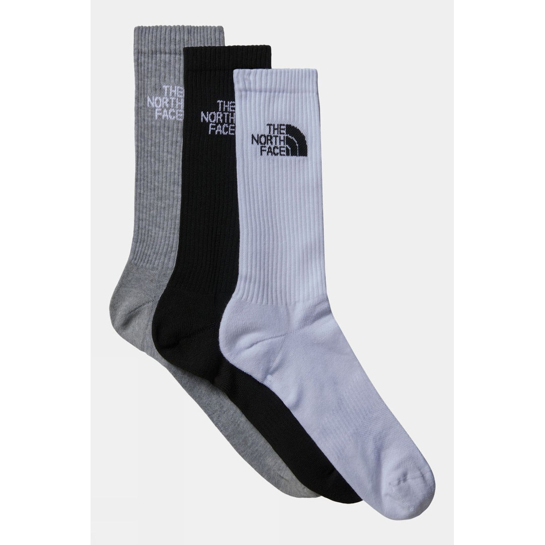 Mens Multi Sport Cush Crew Socks (Pack x 3)