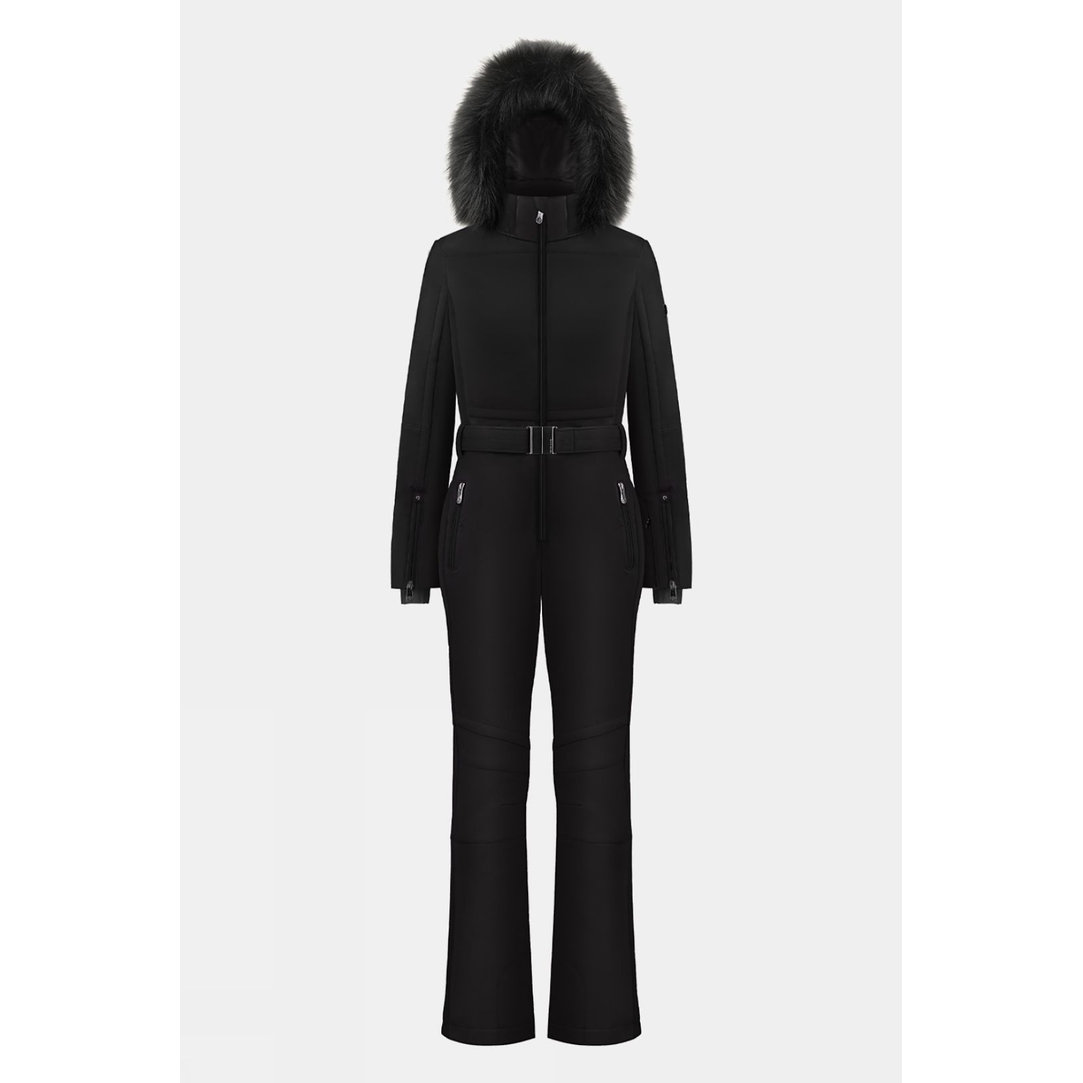 Womens Emy Faux Fur Ski Overall