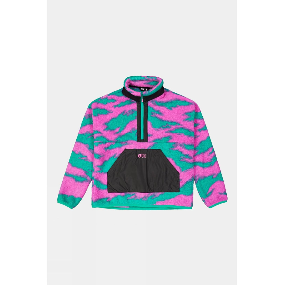 Womens Zelkova Quarter Zip Print Fleece