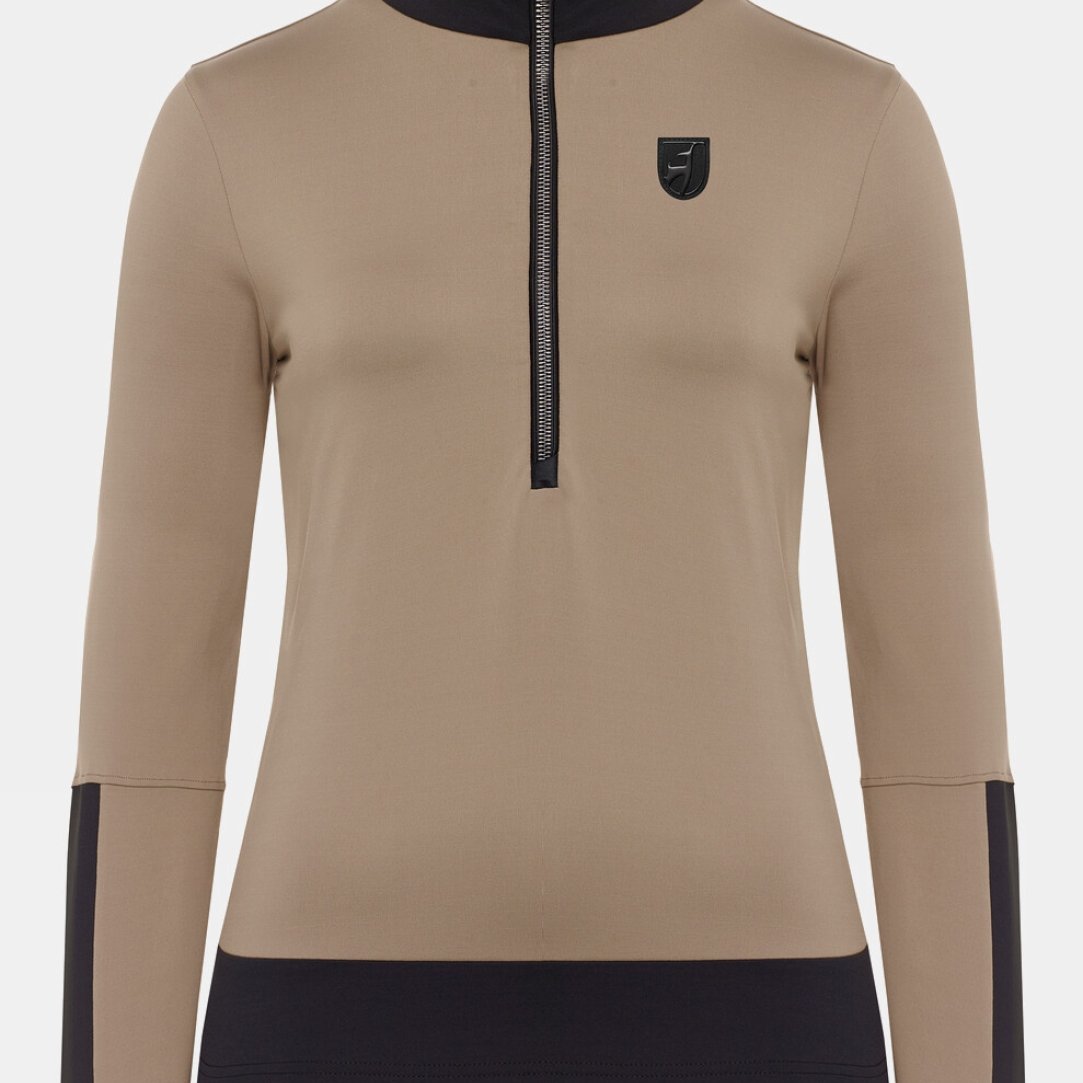 Womens Edda Half Zip Top