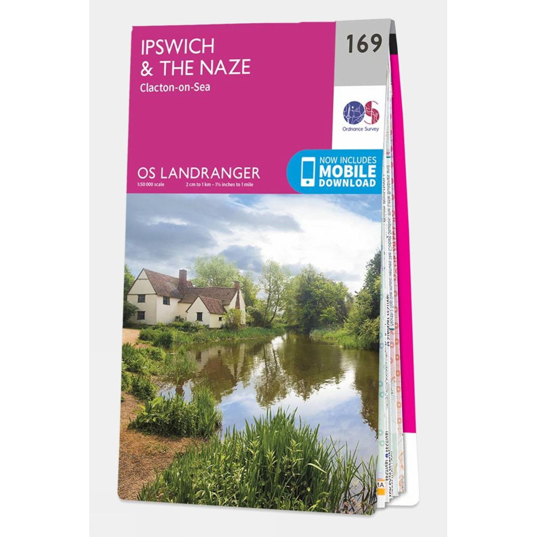 Landranger Map 169 Ipswich and The Naze