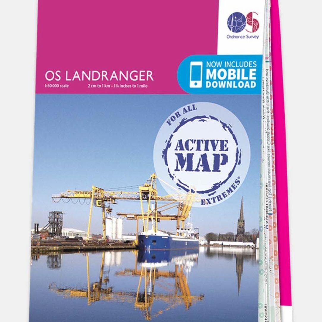 Active Landranger Map 106 Market Weighton